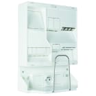 Michaud - Tableau de comm. BLUENEO 4 RJ45 & zone attenante