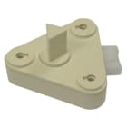 Michaud - Serrure triangle 1/2 tour beige - 6980514