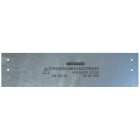 Michaud - Plaque de protection réseau élec PPR acier 25x100 - 6880090