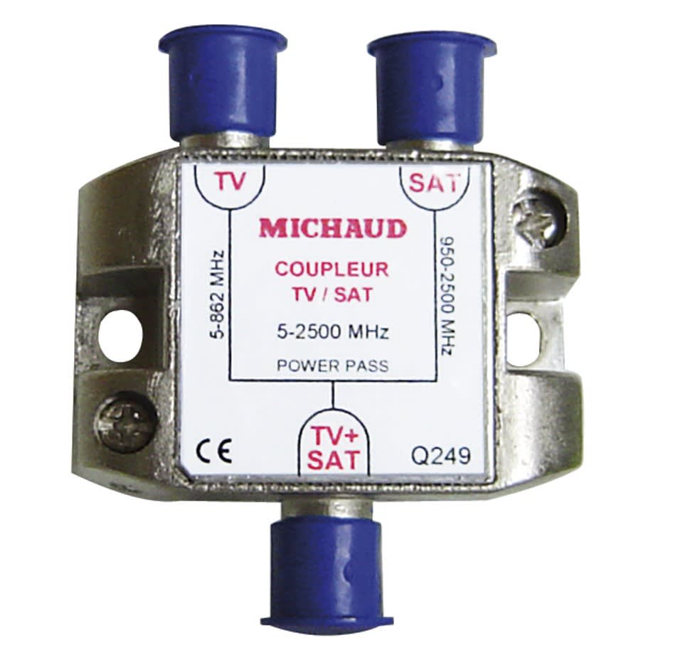 Michaud - Coupleur intérieur TV/Satellite