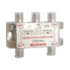 Michaud - Répartiteur TV comprenant 1 entrée et 4 sorties