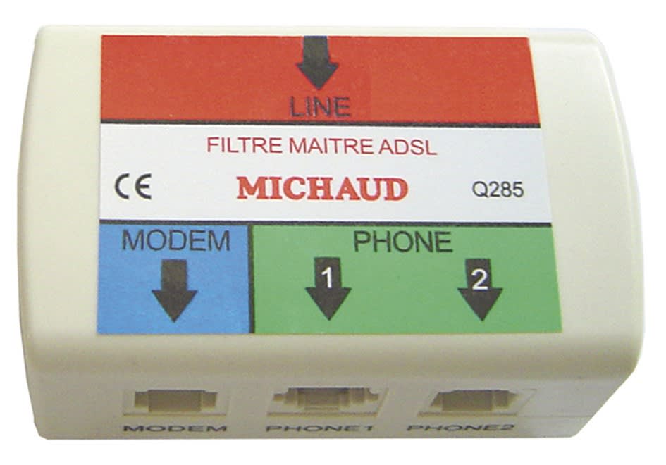 Michaud - Filtre maître ADSL pour les anciennes gammes