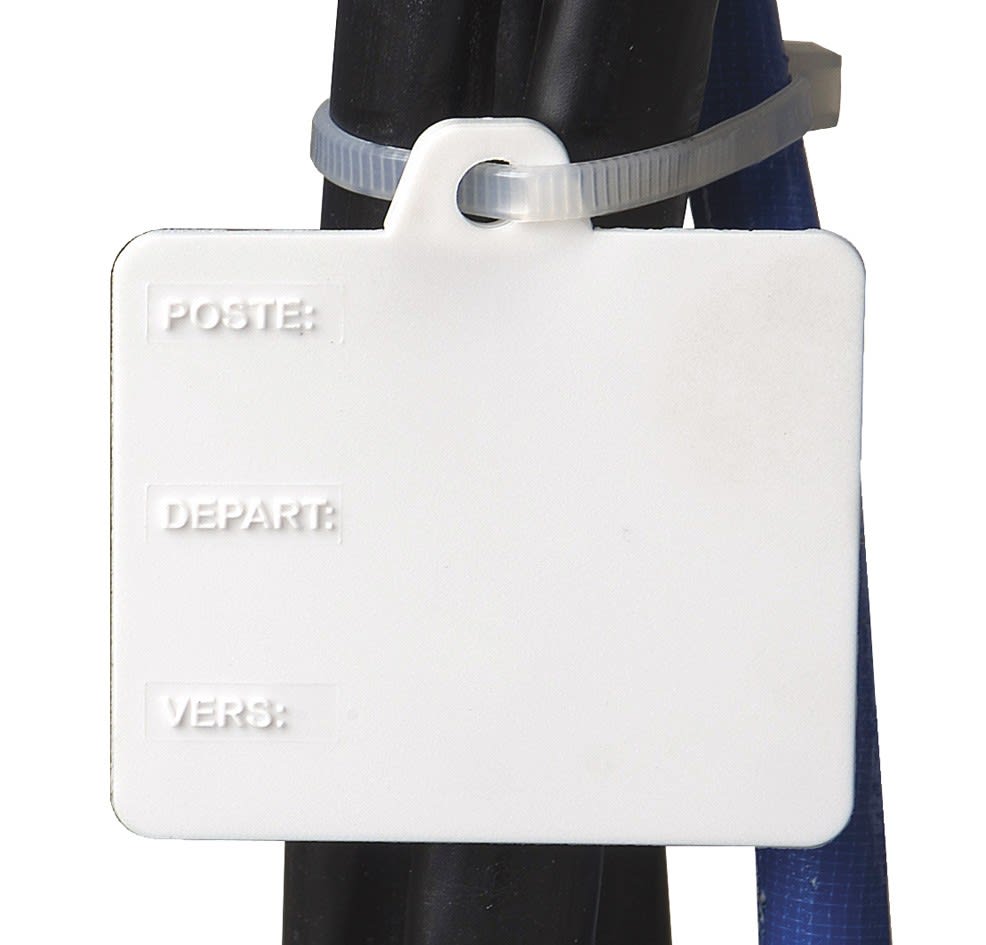 Michaud - Lot de 50 étiquettes de repérage câble souterrain - 6771099