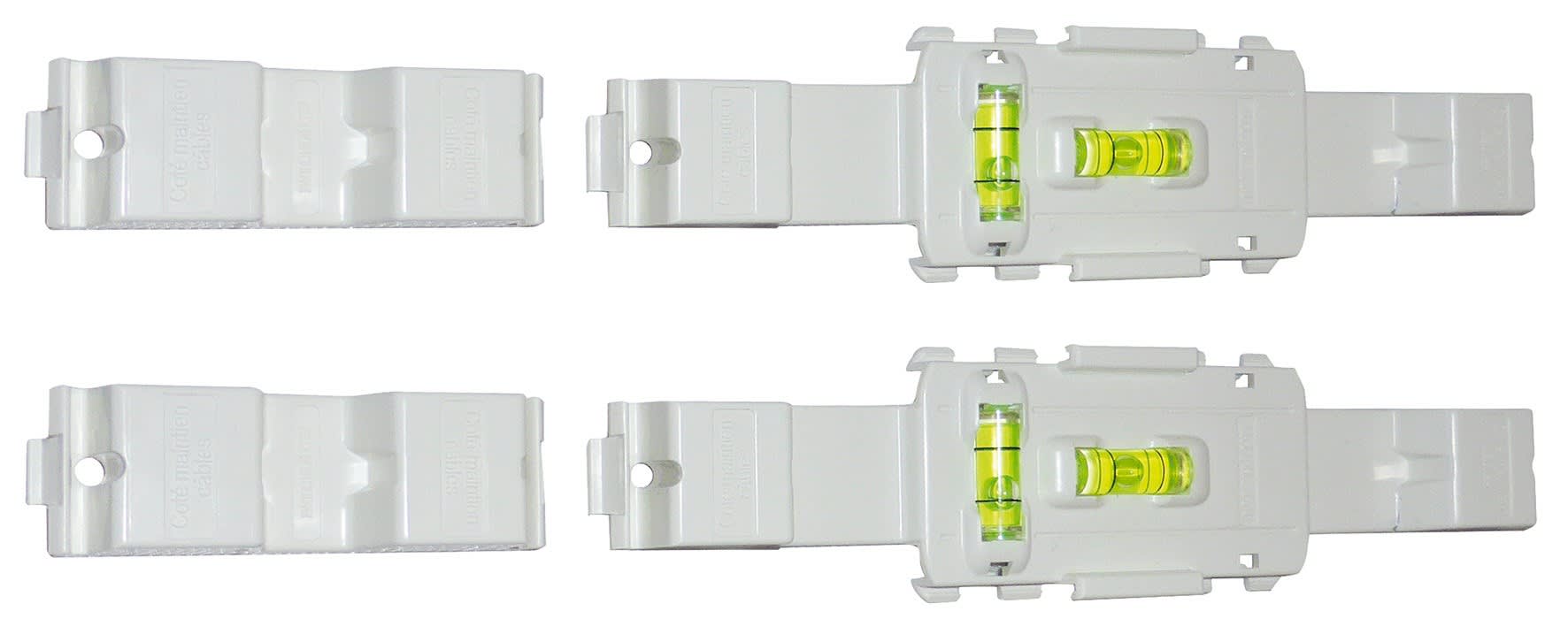 Michaud - Lot de 2 brides multi-usages GTL 18 modules