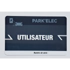 Michaud - Badge utilisateur ParkBox 7 sérigraphié