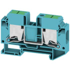 Weidmüller - Bloc de jonction SNAP IN, Bleu, 16mm², 2 points de connection