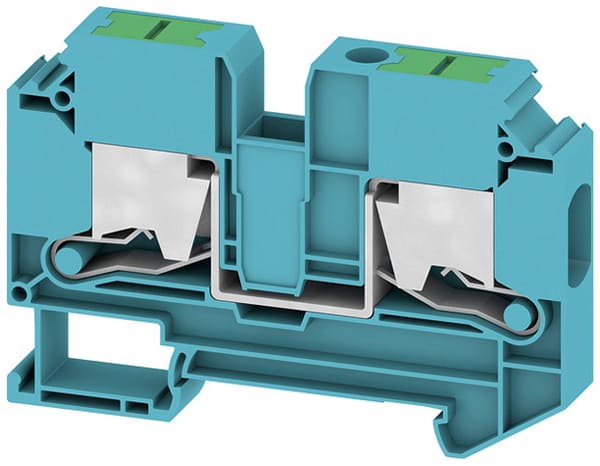 Weidmüller - Bloc de jonction SNAP IN, Bleu, 10mm², 2 points de connection
