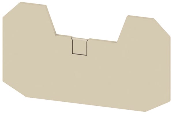 Weidmüller - Flasque pour bloc de jonction SNAP IN 6mm², 4 points de connection