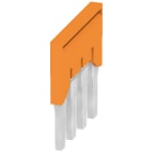 Weidmüller - Peigne 4 broches pour bloc de jonction à raccordement SNAP IN 6mm²