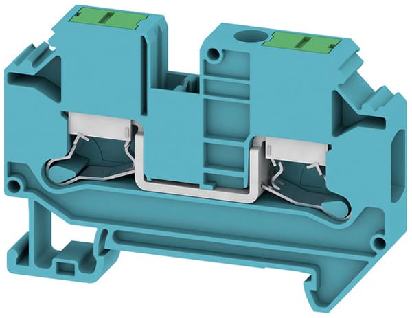 Weidmüller - Bloc de jonction SNAP IN, Bleu, 6mm², 2 points de connection