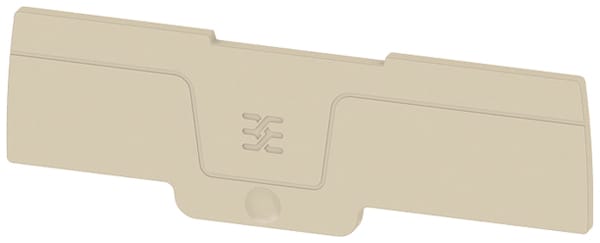 Weidmüller - Flasque pour bloc de jonction SNAP IN sectionnable, 2,5mm², 4 connections