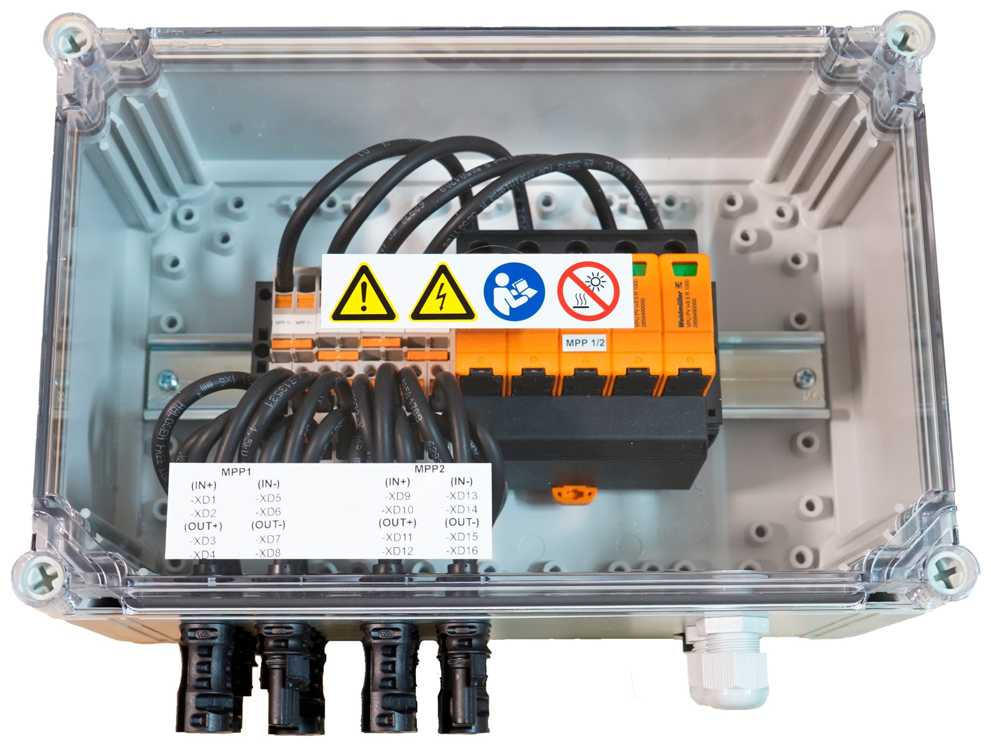 Weidmüller - PVC DC 2I 2O 2MPP SPD1R EVO 11 PVC DC 2I 2O 2MPP SPD1R EVO 11 Produits Spécifiqu