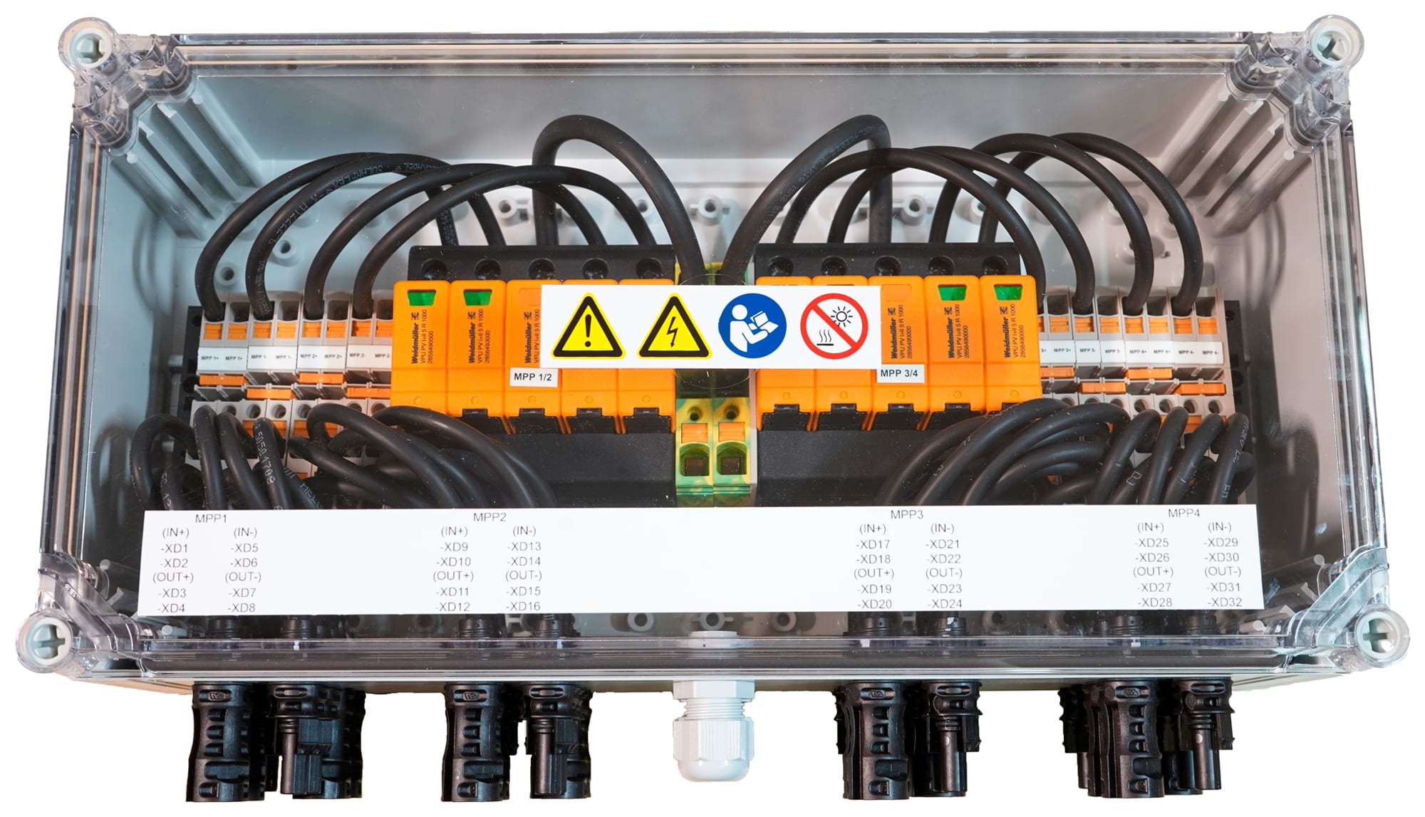 Weidmüller - PVC DC 2I 2O 4MPP SPD1R EVO 11 PVC DC 2I 2O 4MPP SPD1R EVO 11 Produits Spécifiqu