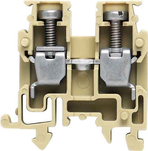 Weidmüller - AK 4/10 - Série SAK - blocs de jonction Bloc de jonction traversant, Raccordemen