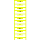Weidmüller - Repérage de blocs de jonction, jaune, Pas en mm: 5.00, Caractères imprimés: Symb