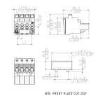 Weidmüller - BLF 5.08HC/03/270 SN BK BX PRT - Connecteurs pour CI pas < 5mm