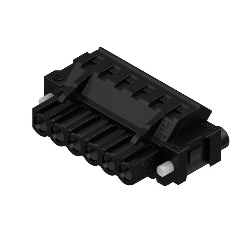 Weidmüller - BLZP 5.08HC/06/225F SN BK BX - Connecteurs pour CI pas < 5mm