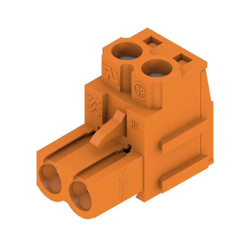 Weidmüller - BLZP 5.08HC/02/180B SN OR BX - Connecteurs pour CI pas < 5mm
