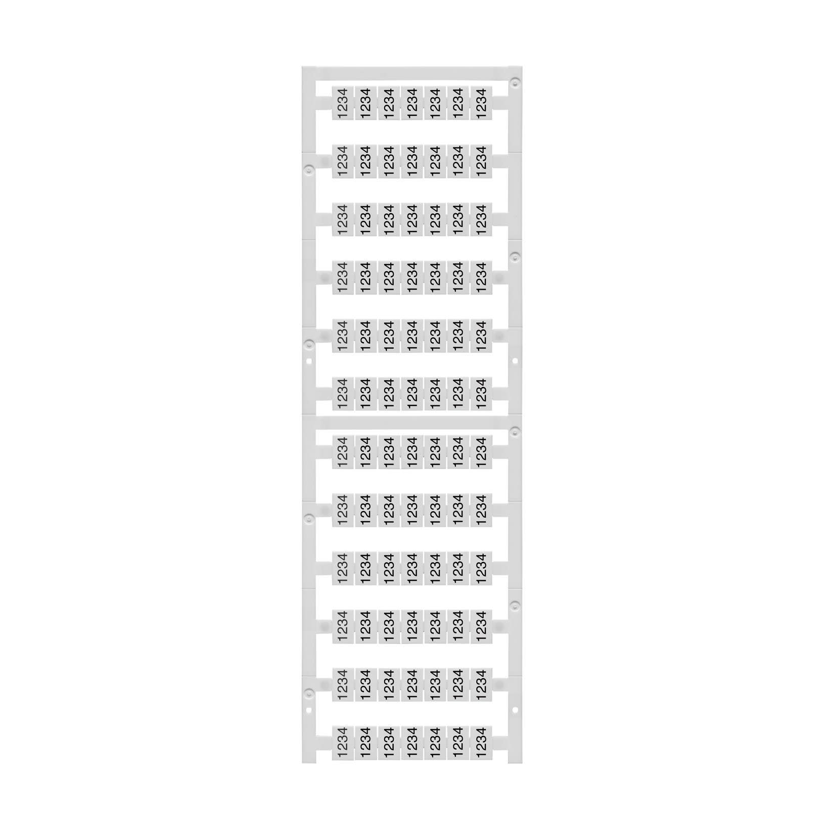 Weidmüller - Repérage de fils - impression spéciale à préciser (fichier .xlsx)