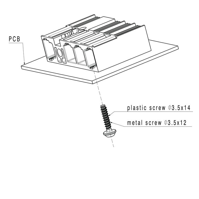Weidmüller - Connecteurs de puissance pour CI pas 7,62 mm, ou>