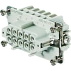 Weidmüller - HDC HE 16 MT W/O SCREW - CIE Connecteurs industriels étanches