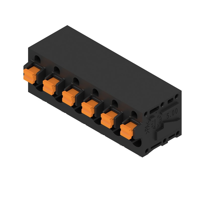 Weidmüller - LMF 7.50/06/90 3.5SN BK BX - Blocs de jonction  pour CI pas > 10mm