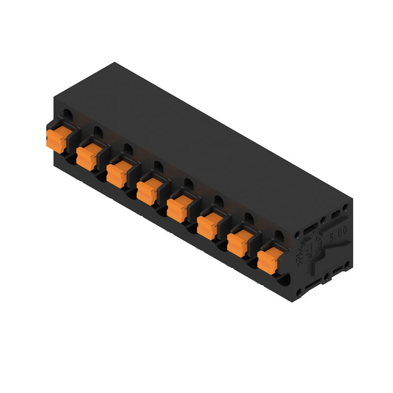 Weidmüller - LMF 7.50/08/90 3.5SN BK BX - Blocs de jonction pour CI pas > 10mm