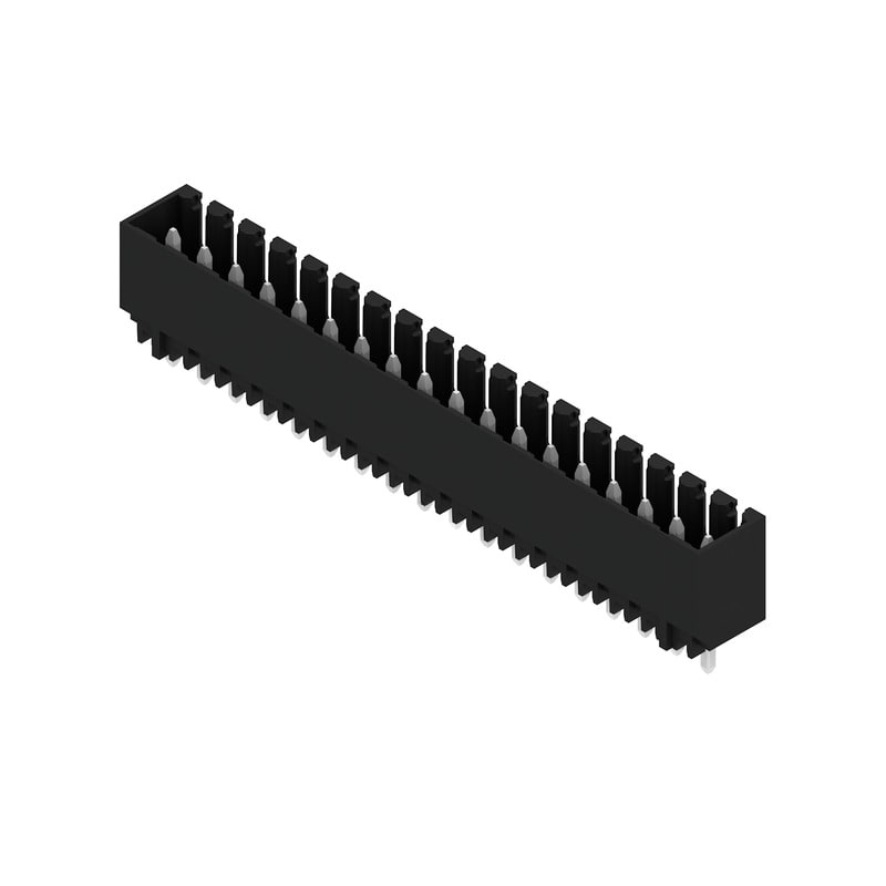 Weidmüller - SL-SMT 3.50/18/180G 3.2SN BK RL - Connecteurs pour CI pas < 5mm