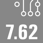 Weidmüller - Connecteurs de puissance pour CI pas 7,62 mm, ou>