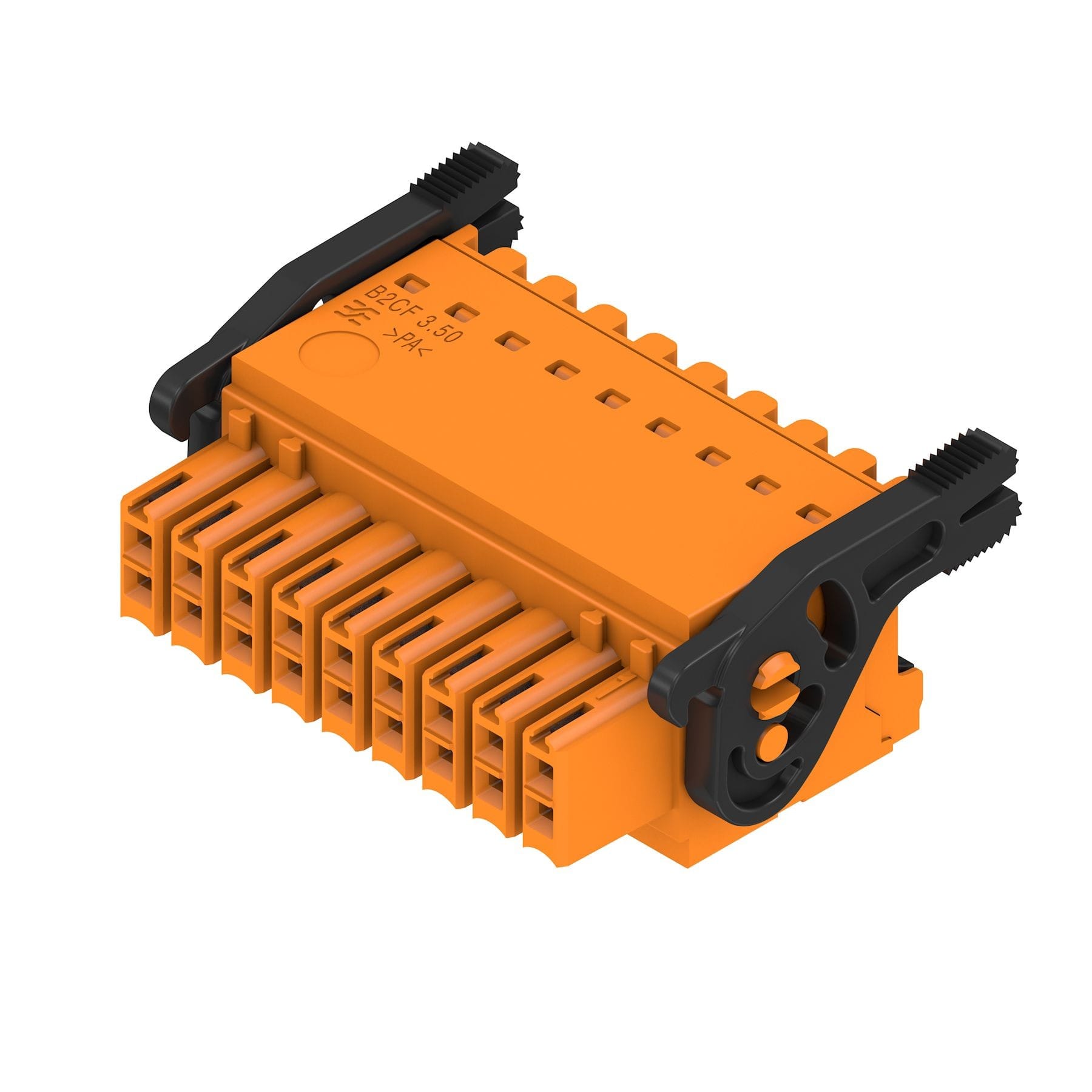 Weidmüller - B2CF 3.50/18/180LR SN OR BX LRP - Connecteurs pour CI pas < 5mm