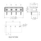 Weidmüller - Connecteur PCB (raccordement sur platine), 630 V, 18.5 A, Pas en mm: 7.50, Nombr