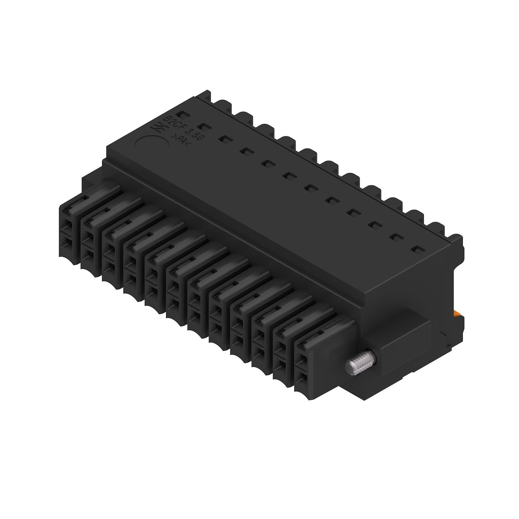 Weidmüller - B2CF 3.50/24/180F SN BK BX SO - Connecteurs pour CI pas < 5mm