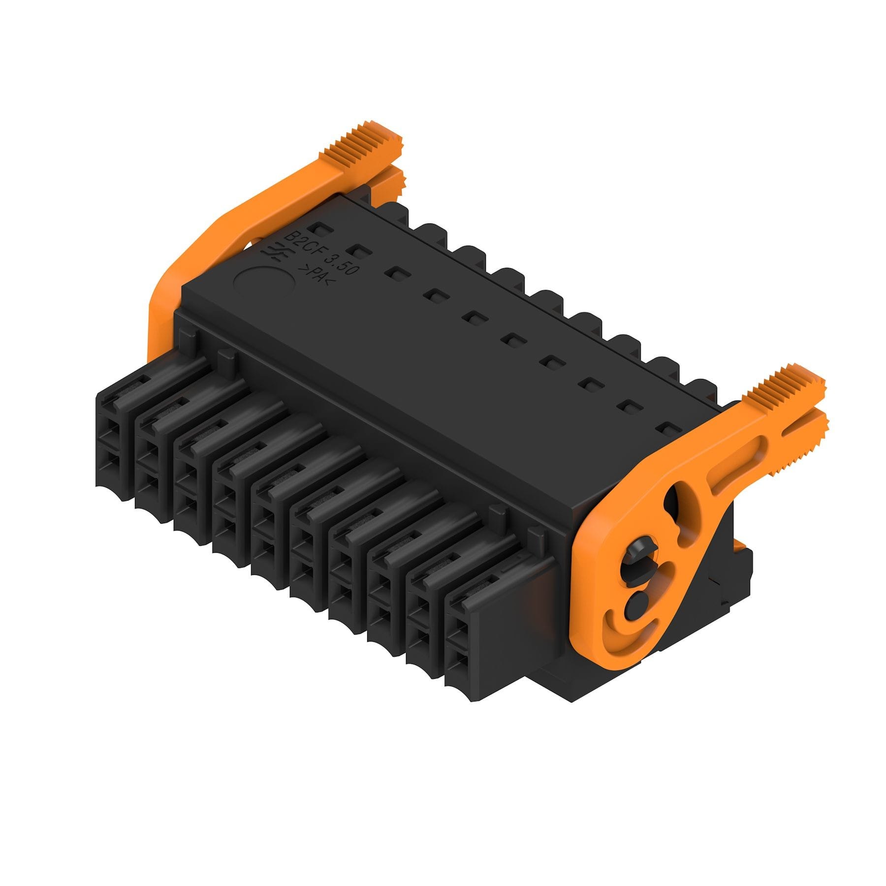 Weidmüller - B2CF 3.50/20/180LH SN BK BX SO - Connecteurs pour CI pas < 5mm