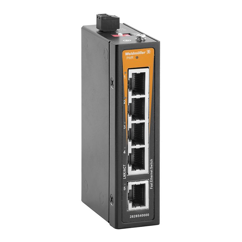 Weidmüller - Switch FE/GE non administrable, EcoLine B, PROFINET Classe A, 5xRJ45