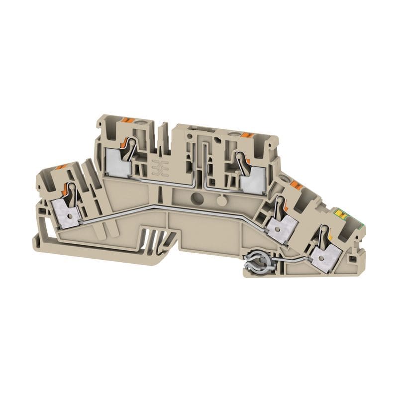 Weidmüller - A2T 4 DT-FT-PE W/O DTLV - Série-A Bloc de jonction universel