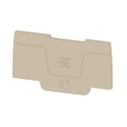 Weidmüller - Flasque pour bloc de jonction SNAP IN 4mm², 2 points de connection