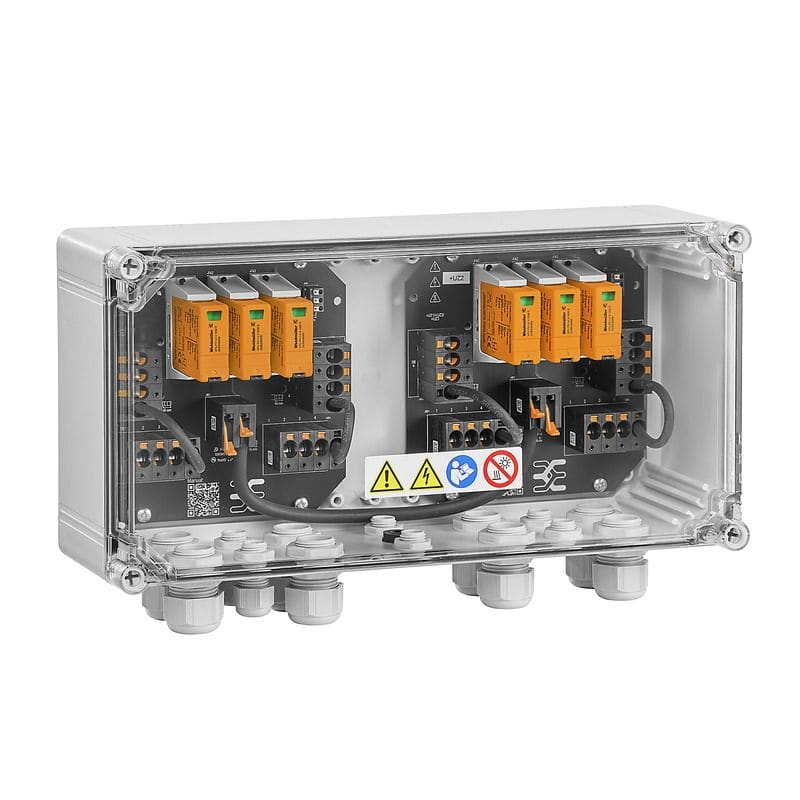 Weidmüller - PVN DC 3I 3O 2MPP SPD1R CG 11 - Coffret Photovoltaiques