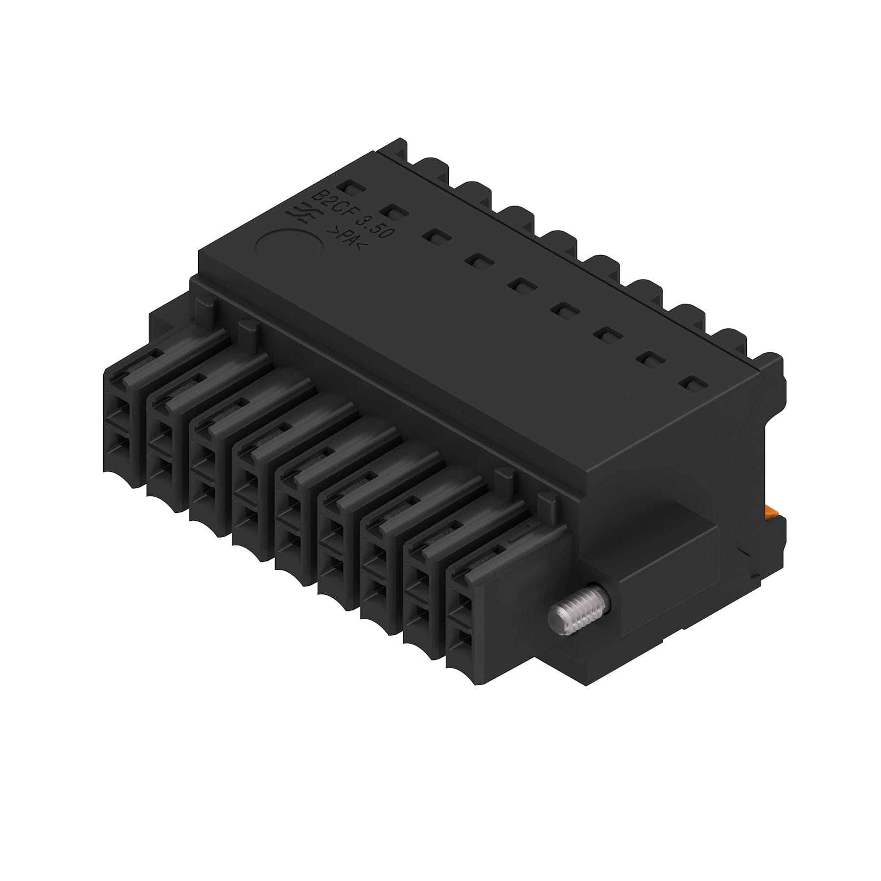 Weidmüller - B2CF 3.50/18/180F SN BK BX LRP - Connecteurs pour CI pas < 5mm
