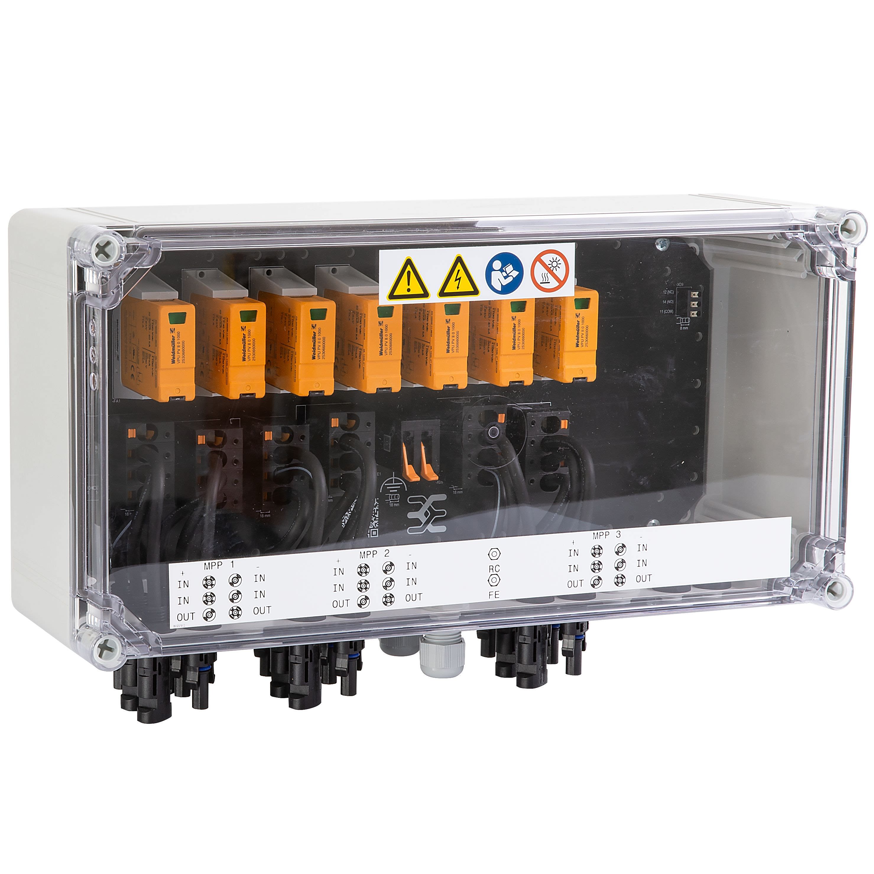 Weidmüller - PVN DC 2I 1O 3MPP SPD2R EVO 11 - Coffret Photovoltaiques