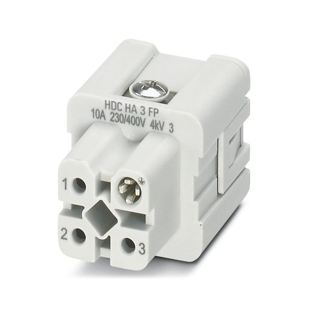 Weidmüller - HDC HA 3 FP - CIE Connecteurs industriels étanches
