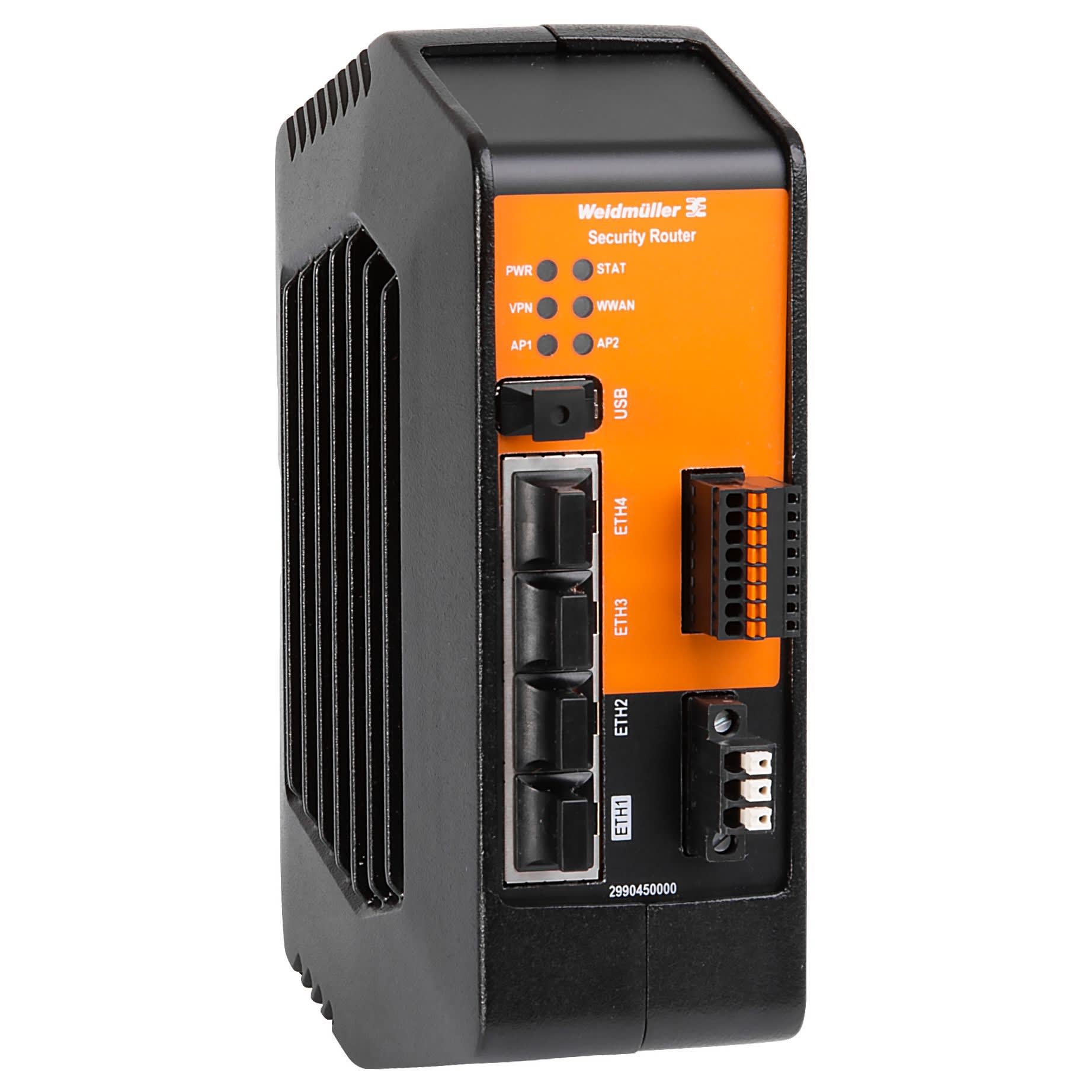 Weidmüller - Routeur Industrie Gigabit Ethernet, Firewal, Marine NC / IACS UR E27 NC