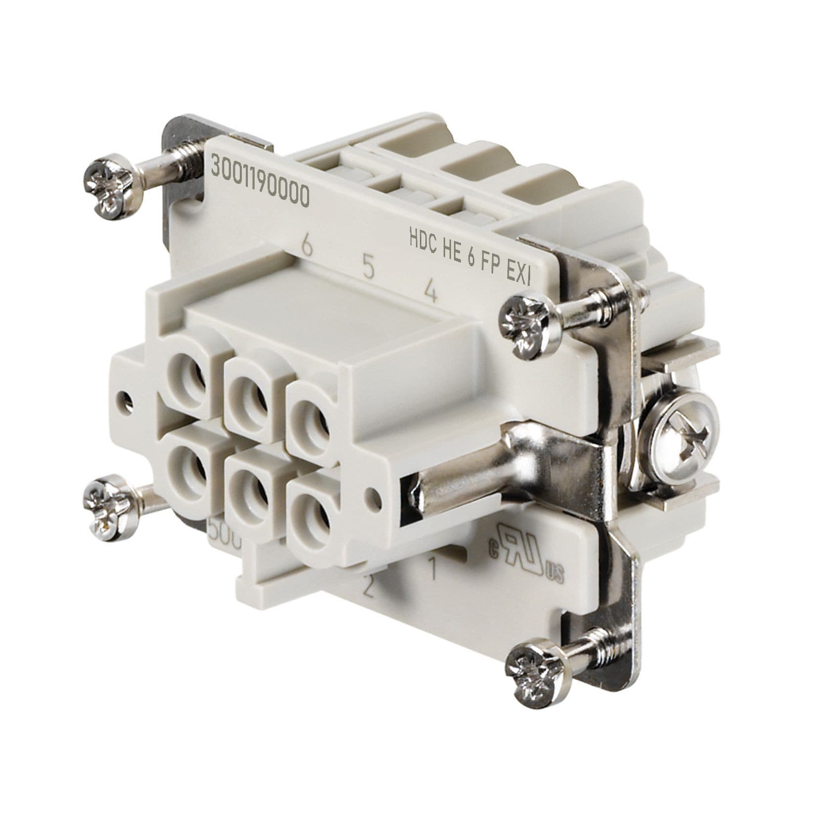 Weidmüller - HDC HE 6 FP EXI - CIE Connecteurs industriels étanches