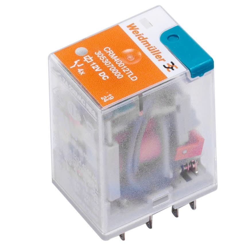Weidmüller - CRM40012 - Relais & Opto-coupleurs Relais industriel, 12 V DC, Non, 4 Inverseur