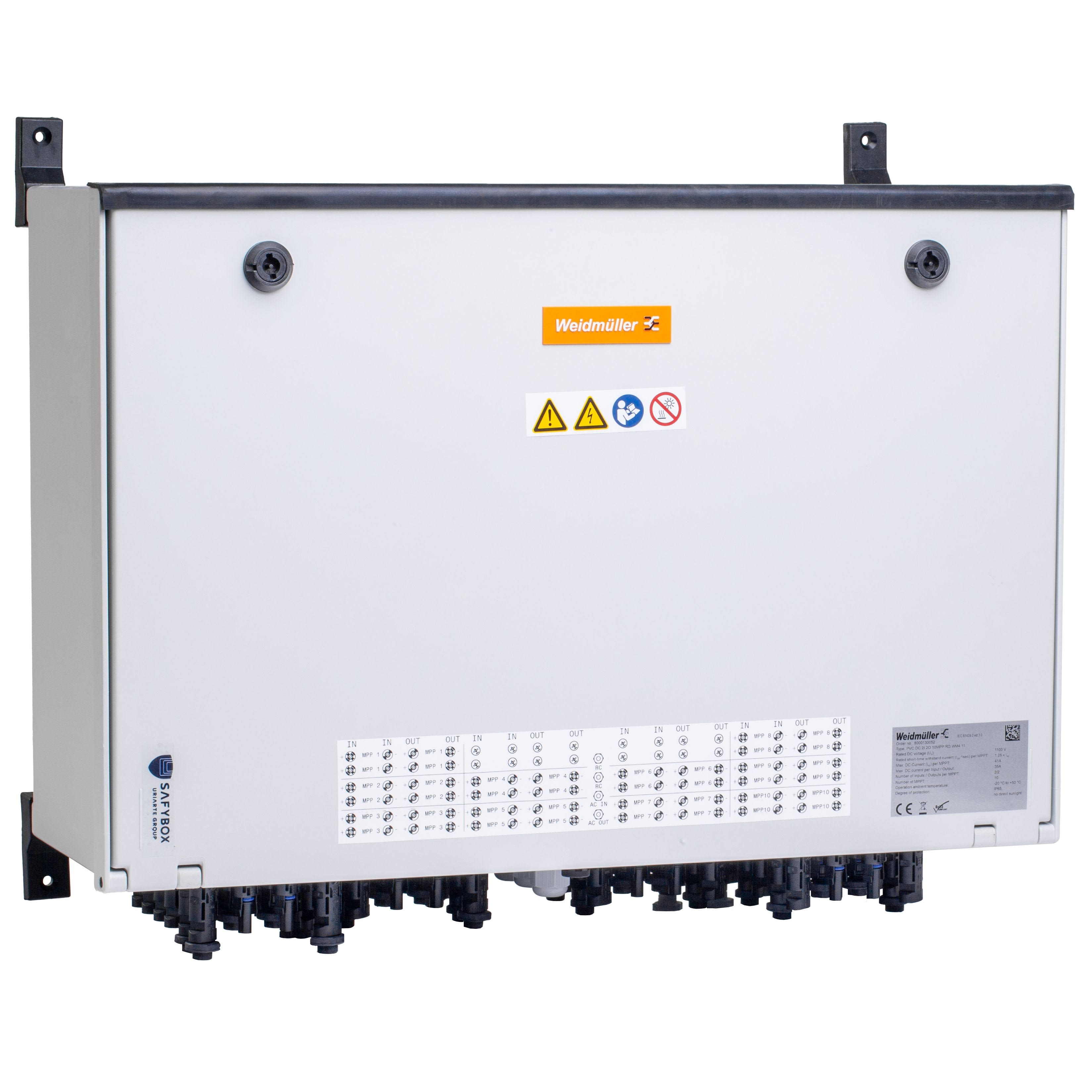 Weidmüller - PVC DC 2I 2O 10MPP RD WM4 11 - Coffret Photovoltaiques
