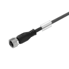 Weidmüller - Cordon M12 - Femelle - Droit - 4 Poles - 55.00m
