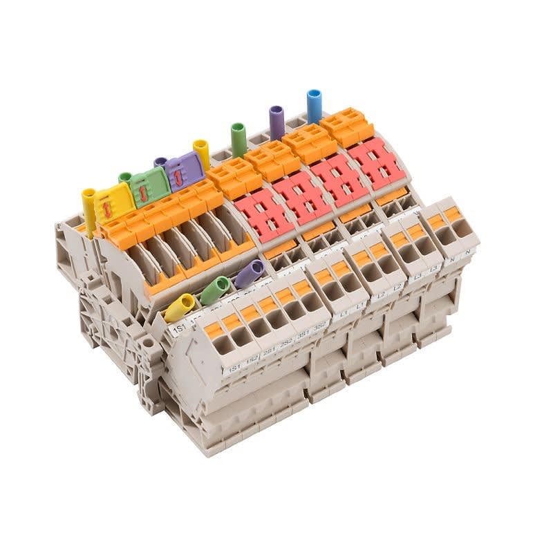 Weidmüller - Bloc de jonction sectionnable de transformateur de mesure, PUSH IN, 30, 28 Bloc