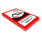 Weidmüller - PV MARKER NOTSTROM - Coffret Photovoltaiques