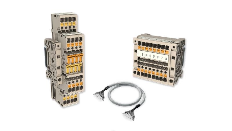 Weidmüller - 14A-SET-KLEMMBLOECKE+KABEL-TMZ 14A-SET-KLEMMBLOECKE+KABEL-TMZ Coffrets équipés