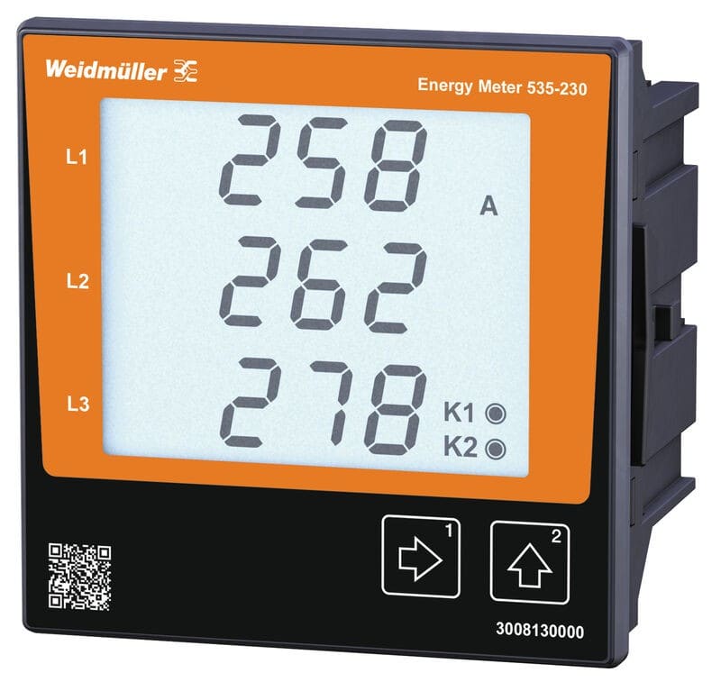 Weidmüller - ENERGY METER 535-230 ENERGY METER 535-230 Solution Machines