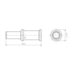 Weidmüller - HDC MHP100 M 25 2 HDC MHP100 M 25 2 Connecteurs Etanches/composants passifs